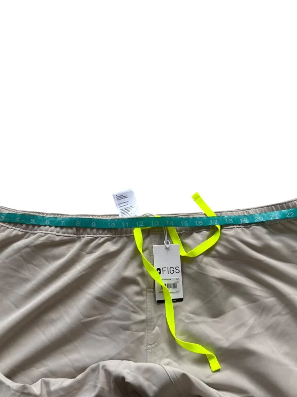 Figs Scrub pantsPisco Basic khaki beige drawstring elastic waist mens 5XLT